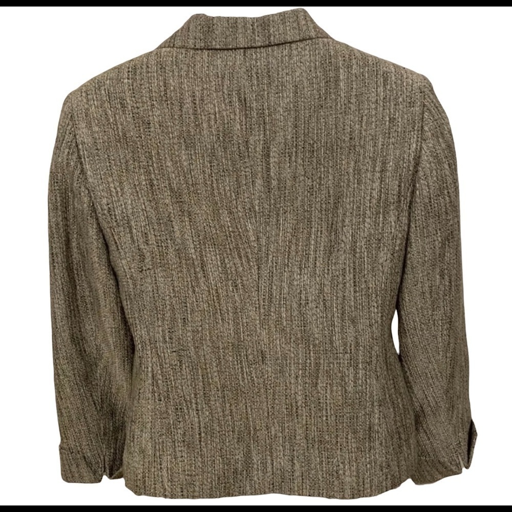 Jones NEW YORK Suit Jacket Gold & Black 8P - Picture 4 of 6